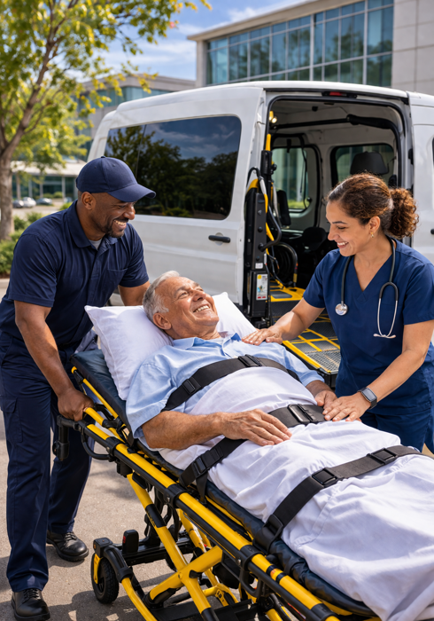 gurney & stretcher transportation in oakland